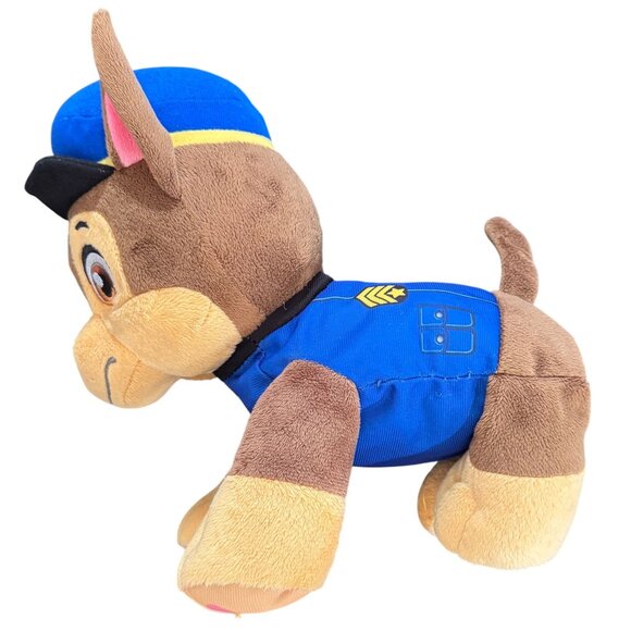 Paw Patrol Chase Plush Dog 11" Brown Blue Police Pup Stuffed Animal Collectible - Picture 3 of 14